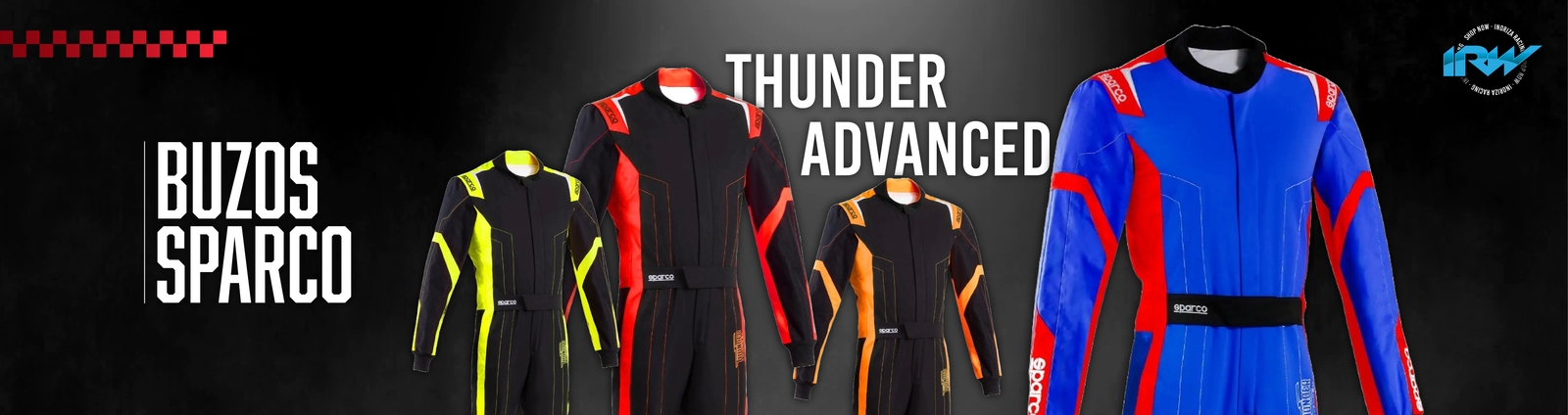 BUZOS SPARCO THUNDER ADVANCED