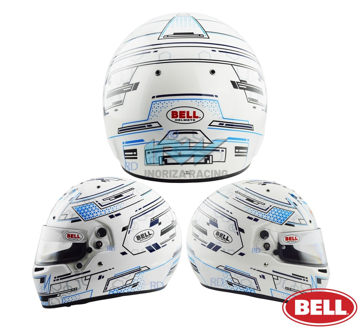 Bell RS7-K STAMINA Helmet – Inoriza Racing