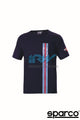 SPARCO MARTINI STRIPES SHORT SLEEVE T-SHIRT