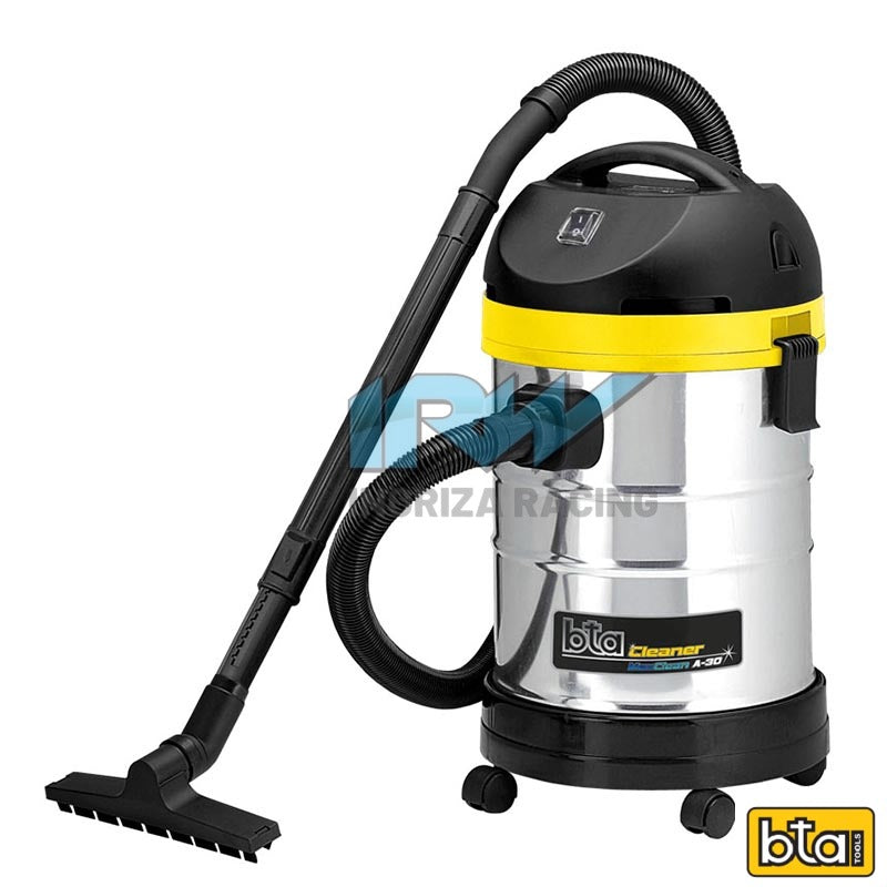 ASPIRADORA BTA POLVO Y LIQUIDO Acero Inoxidable 30 l