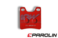 PASTILLA FRENO ROJA PAROLIN