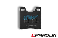 PASTILLA DE FRENO NEGRO PAROLIN