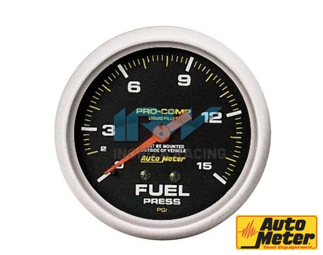 5411 PETROL PRESSURE CLOCK WITH GLYCERINE
