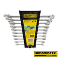 Juego De 14 Llaves Combinadas Metricas CROSSMASTER