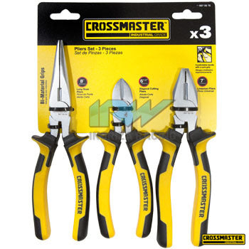 SET DE PINZAS – 3 PIEZAS CROSSMASTER