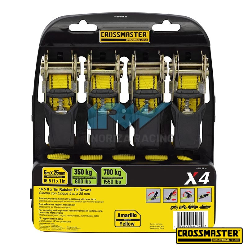 CINCHA AMARRE CON CRIQUE X4 CROSSMASTER