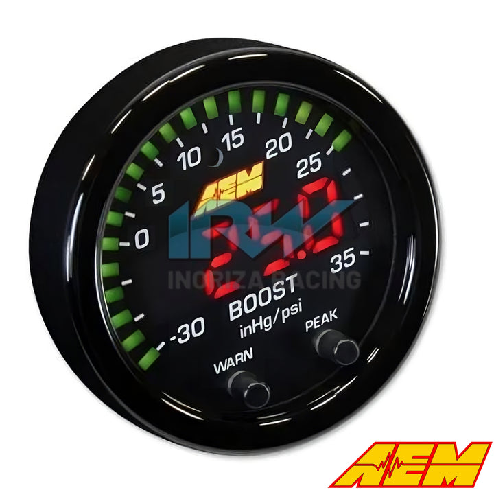 RELOJ PRESION DE TURBO 30-0306 DIGITAL 35psi X-SERIES
