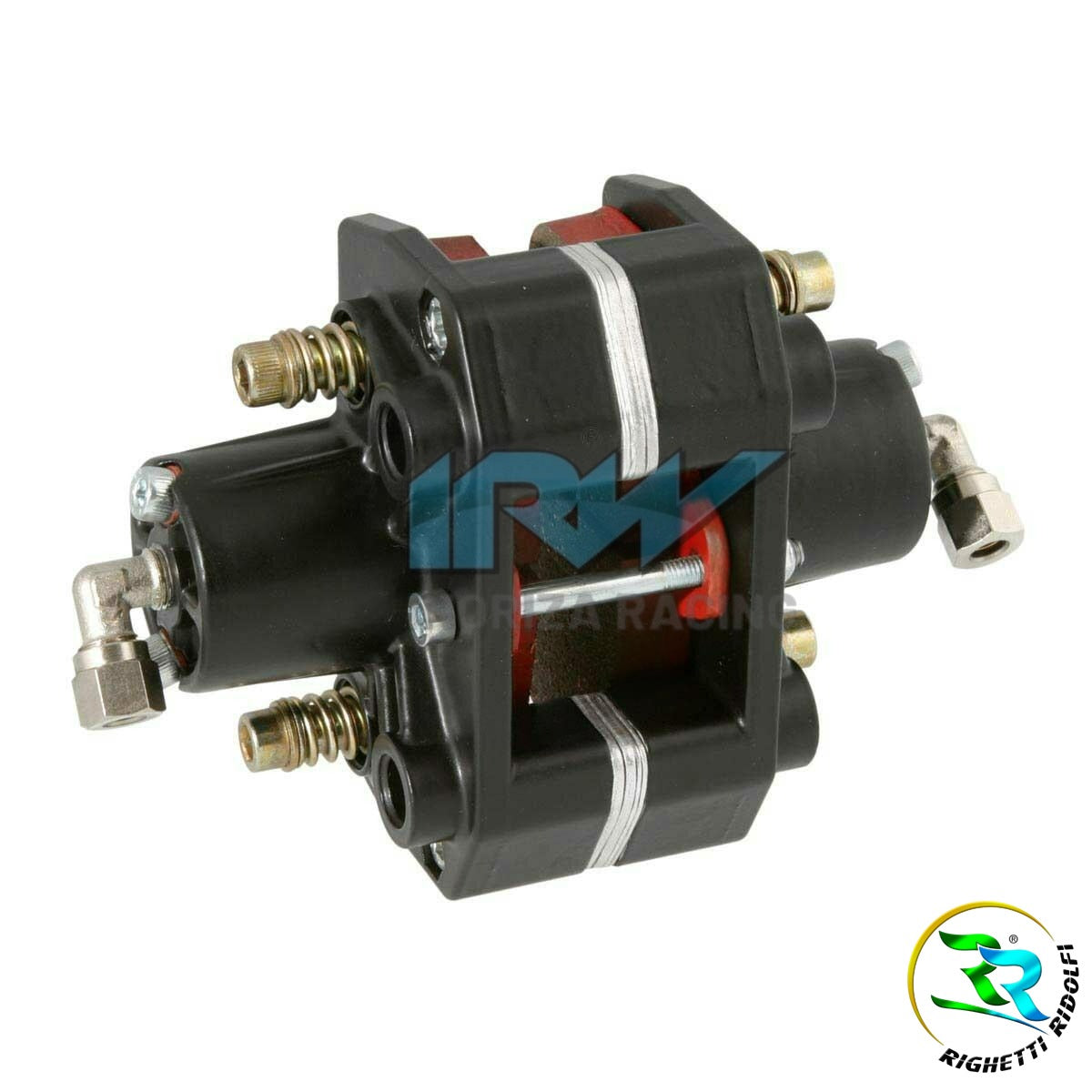 CALIPER DE FRENO TRASERO 2 PISTONES NEGRO (Copia)