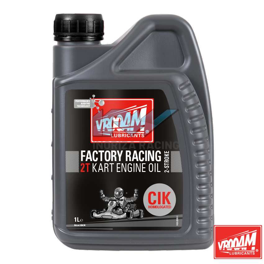 2T KARTING VROOAM CASTOR ENGINE OIL FACTORY RACING
