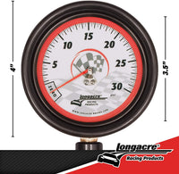 MANOMETRO 3,5" 30 PSI