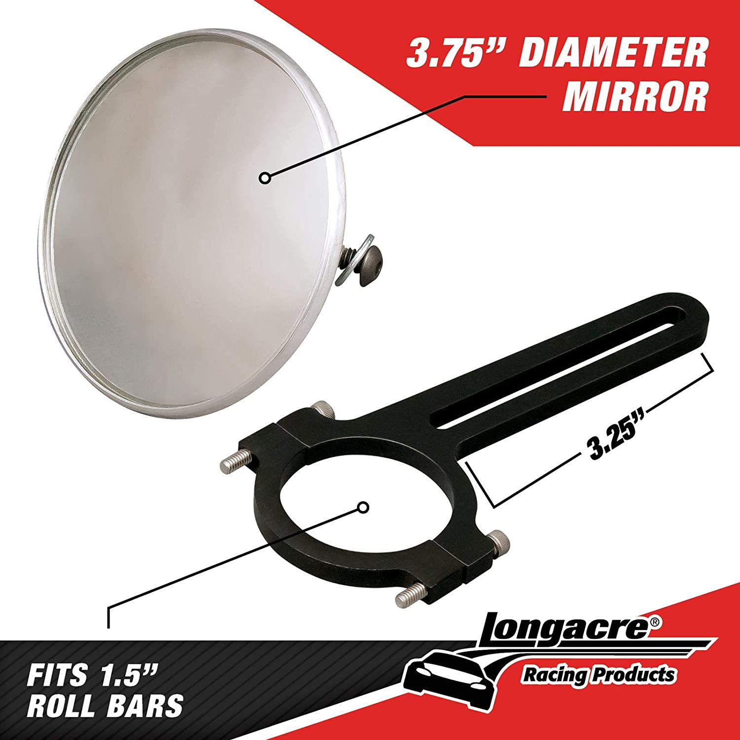 LONGACRE CIRCULAR INTERIOR MIRROR 