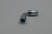 COUPLING CONNECTION 90° AN3 FITTING AEROQUIP SILVER