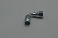 COUPLING CONNECTION 90° AN3 FITTING AEROQUIP SILVER