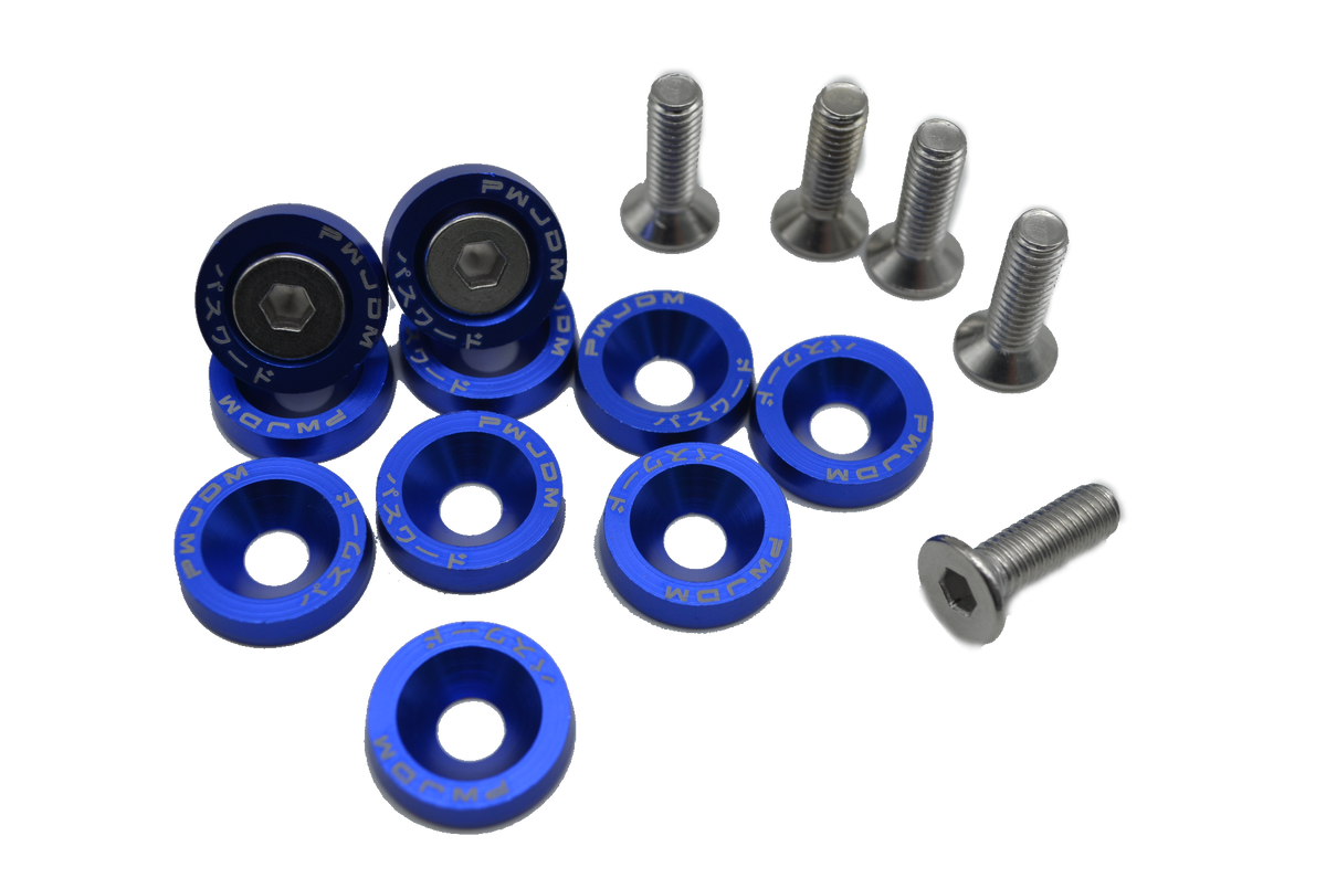 ARANDELAS ANODIZADAS ALUMINIO M6 x10 UNID