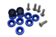 ANODIZED ALUMINUM WASHERS M6 x10 UNITS